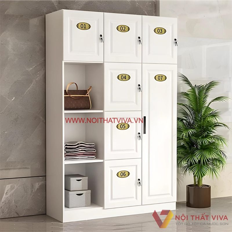 Tủ Locker Để Đồ Tiện Lợi 9 Tủ Chống Cháy