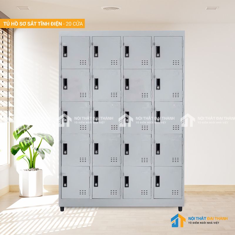 Tủ Locker Để Đồ Văn Phòng 8 Tủ locker công nghệ cao