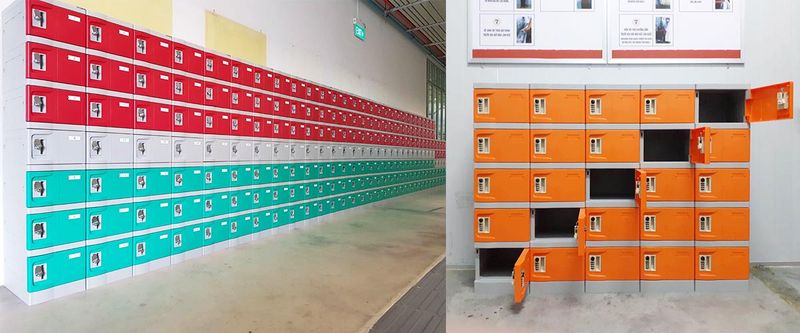Đóng Tủ Locker Công Nhân 10 Tủ locker nhà máy