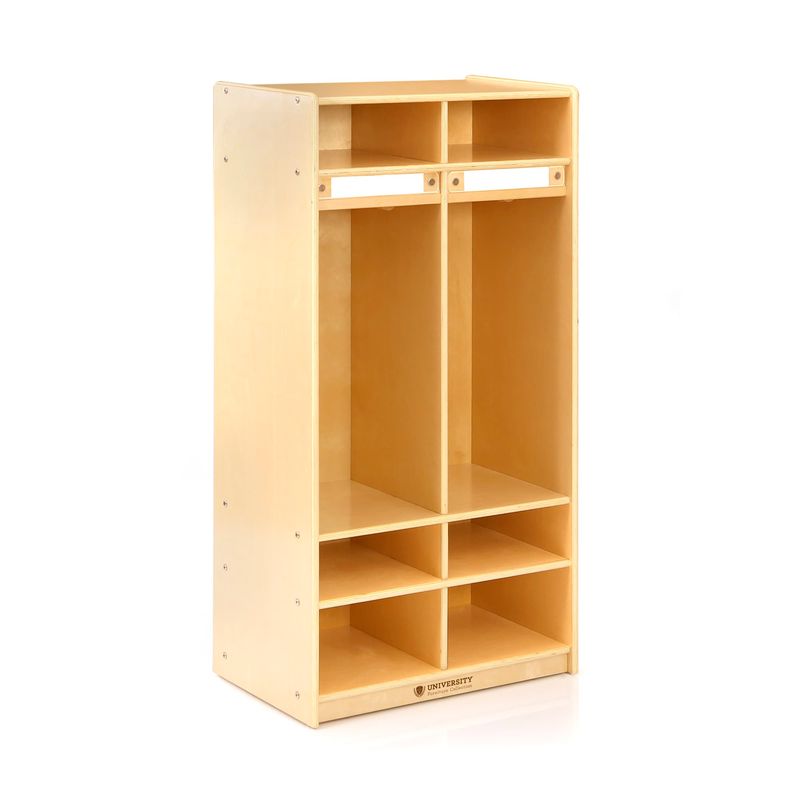 Tủ locker plywood trong trường học