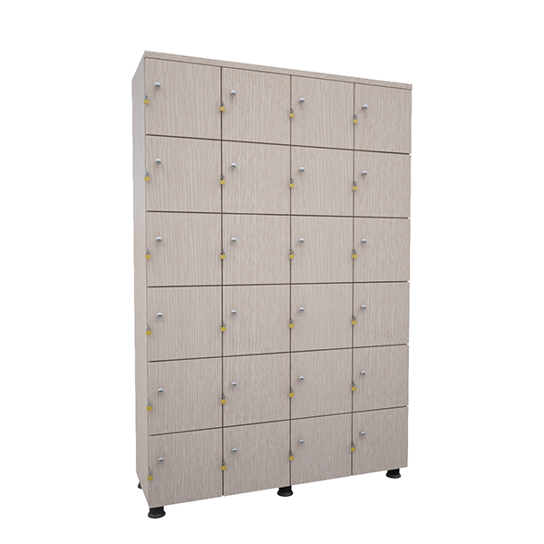 Tủ Locker Gỗ Có Khóa 10 Logo thương hiệu Tulocker