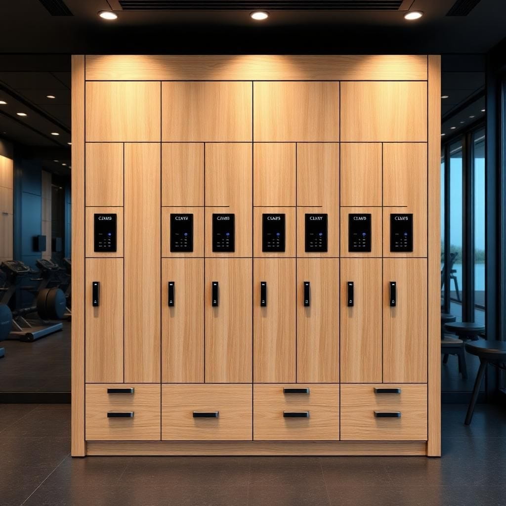 Tu Locker Go Cho Gym Spa 4