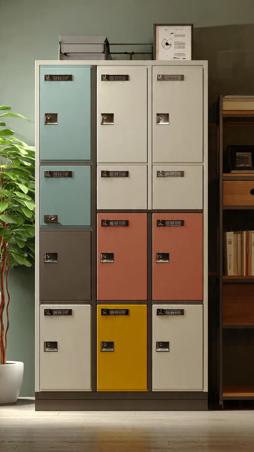Tu locker cho khu cong nghiep 1