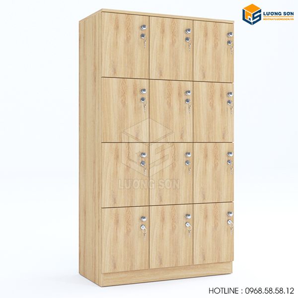 Đóng Tủ Locker MDF Chống Ẩm 7 Tủ locker MDF phù hợp cho nhiều không gian