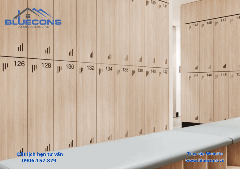 Tủ Locker HDF 7 Tủ locker HDF mẫu mã đa dạng