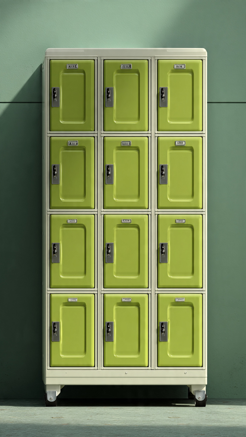 Tu locker nhua 3