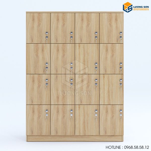 Tủ Locker Veneer 4 Tủ locker veneer kiểu dáng hiện đại