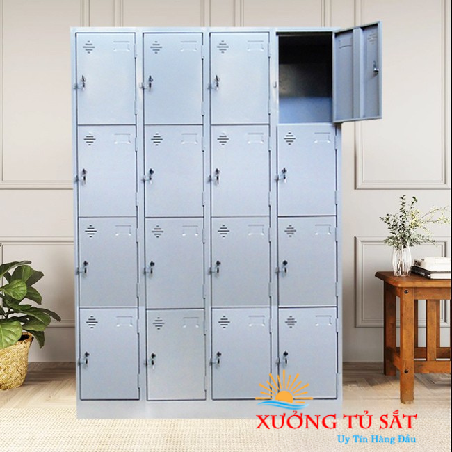 Tủ sắt locker 16 ngăn