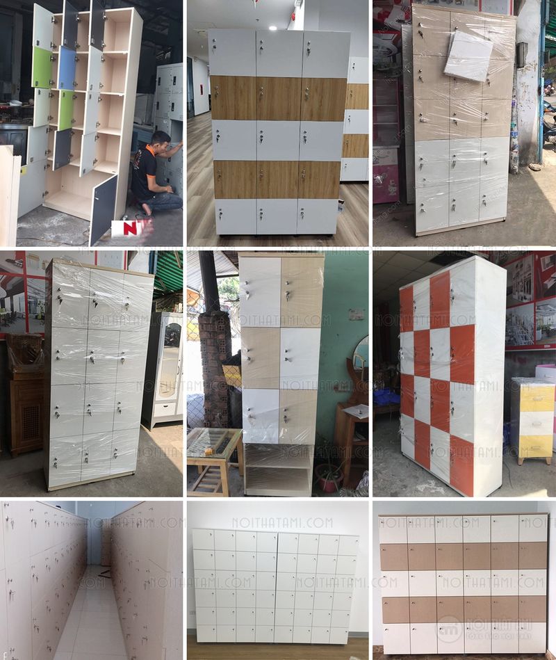 Tủ Locker Để Đồ Bệnh Viện 6 Hình ảnh các mẫu tủ locker