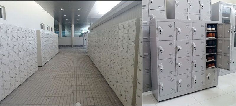 Đóng Tủ Locker Trường Học 4 Tủ locker sắt sơn tĩnh điện cao cấp