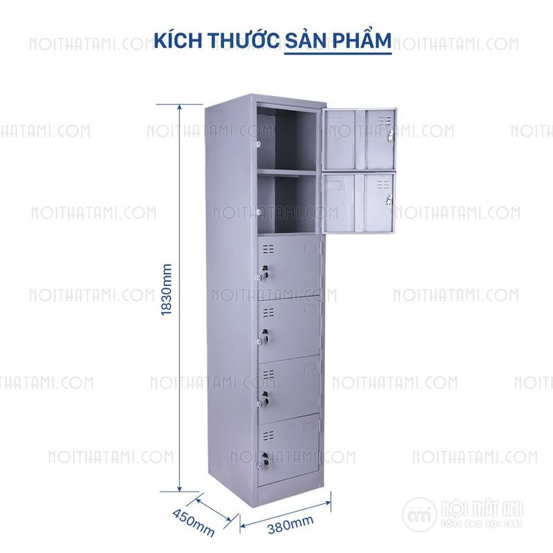 Tủ Locker Để Đồ Kích Thước Theo Yêu Cầu 5 tủ locker để đồ học sinh
