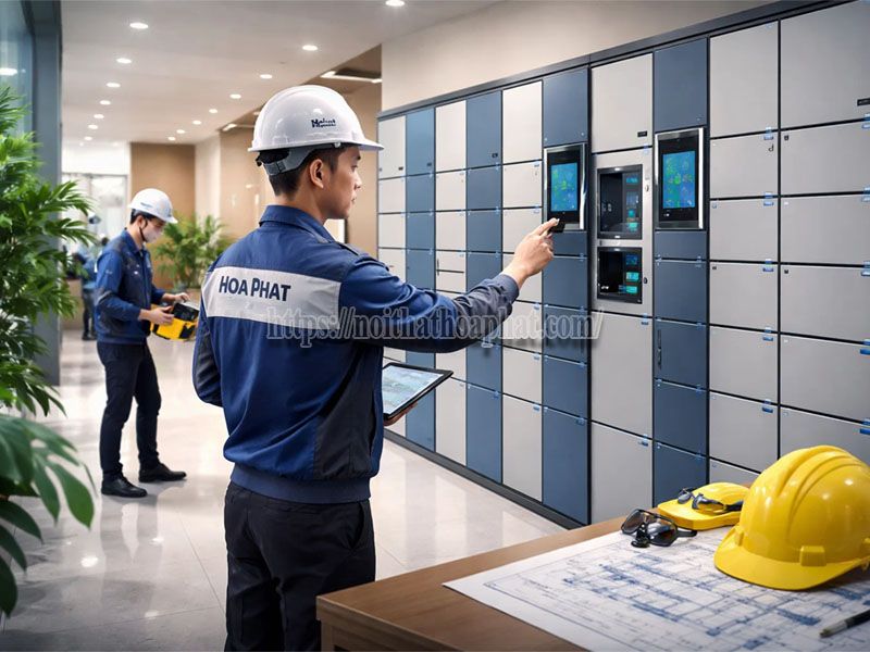 Tủ locker sắt sơn tĩnh điện