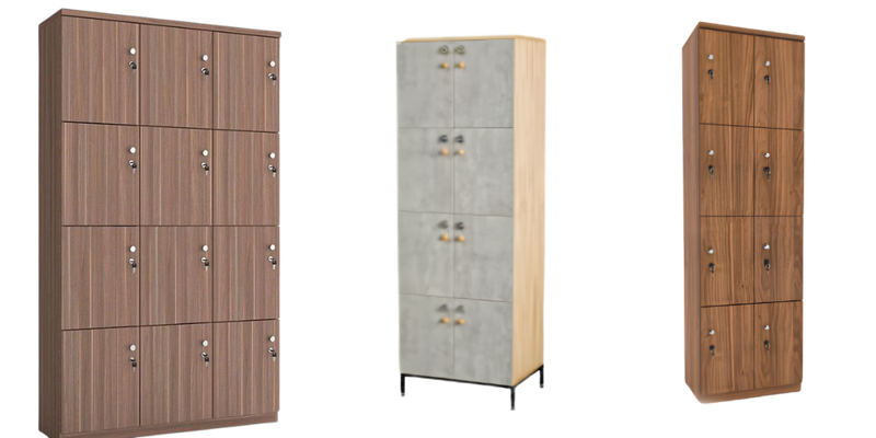 Tủ Locker Plywood Chống Nước 8 Lý do chọn tủ locker bằng gỗ cao su nội thất hiện hòa