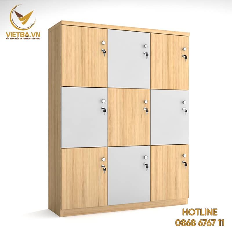 Tủ locker gỗ cao cấp
