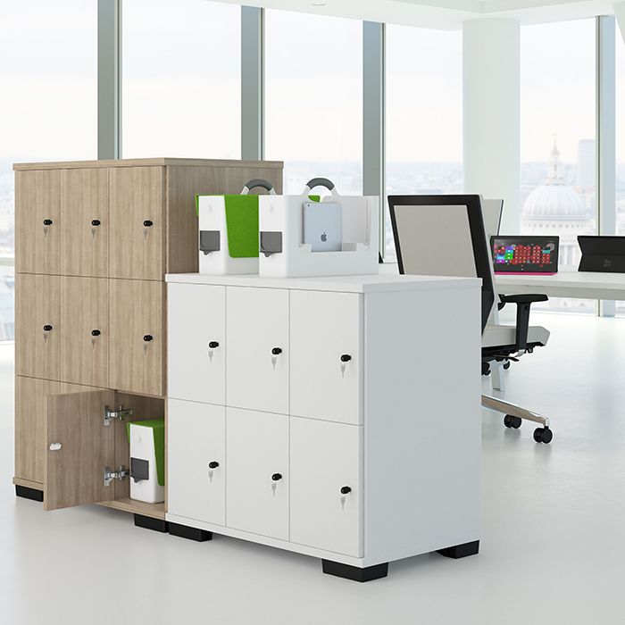 Tủ Locker Để Đồ Tiết Kiệm Diện Tích 5 Tủ để đồ cá nhân mini được ưa chuộng sử dụng với không gian nhỏ