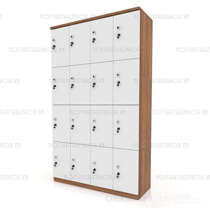 Tủ Locker Để Đồ Bệnh Viện 4 Tủ để đồ locker 16 ngăn