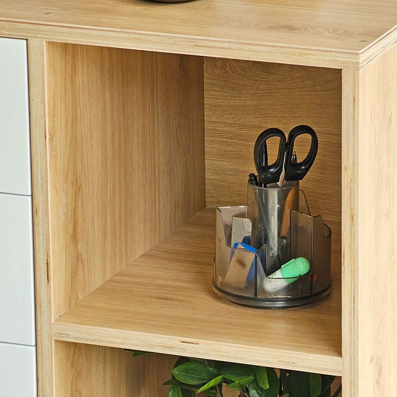 Đóng Tủ Locker Plywood 6 Tủ hồ sơ thập đi đứng ngăn cửa kéo gỗ plywood