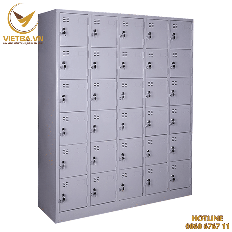 Tủ Locker Giá Rẻ Đẹp 10 Tủ locker chân bánh xe