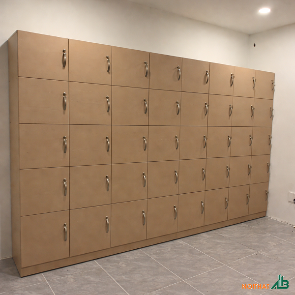 Tủ locker nhựa dễ vệ sinh