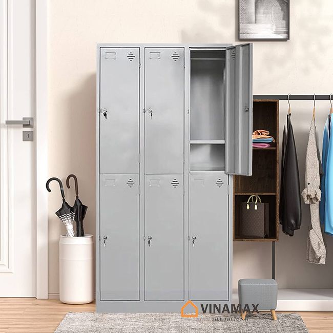 Tủ Locker Để Đồ Cánh Mở 7 Tủ locker để quần áo