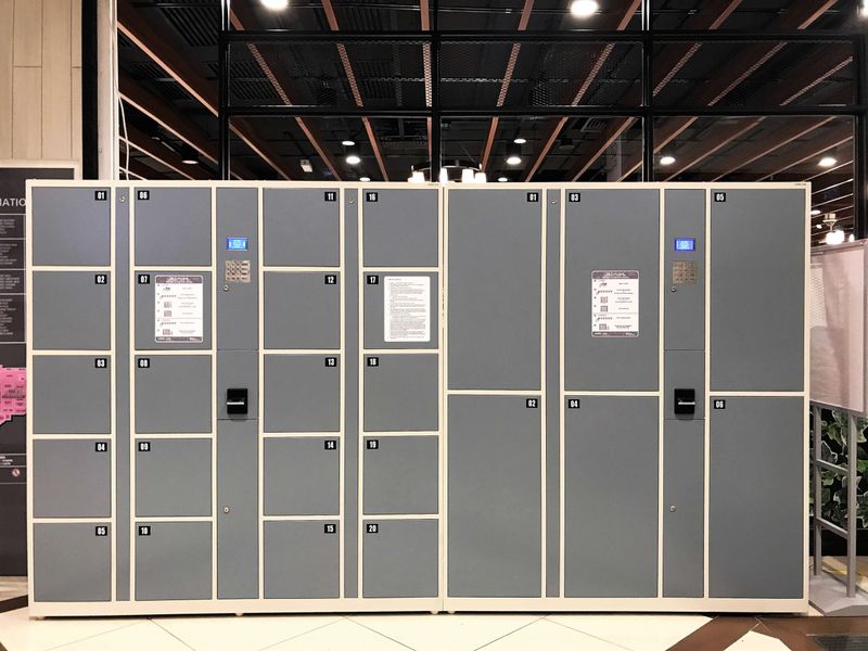 Thi Công Tủ Locker Khóa Điện Tử 5 Hệ thống điều khiển trung tâm của tủ locker