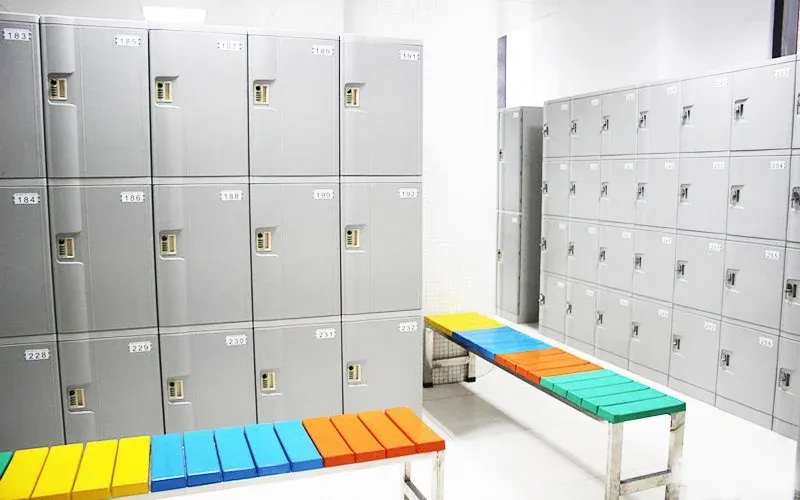 Tủ locker cho spa, sauna tại khách sạn resort