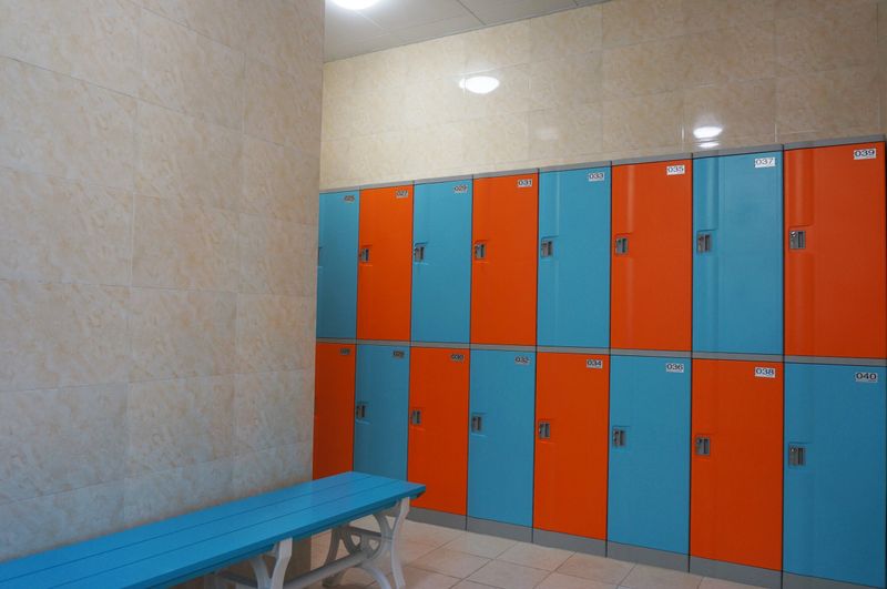 Hình ảnh tủ locker trong spa resort