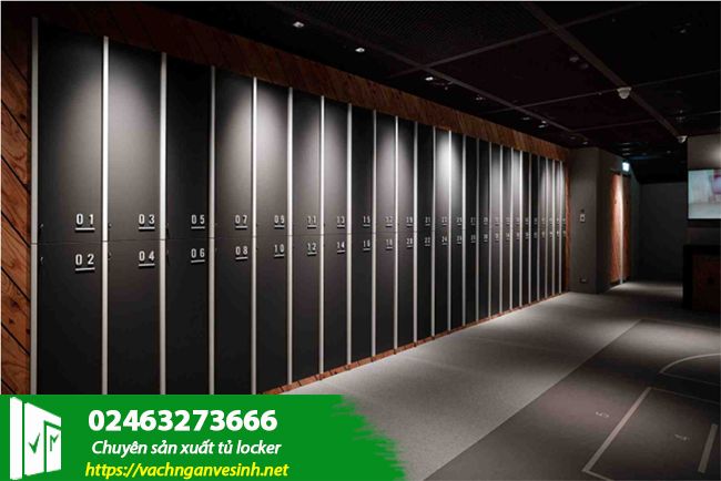 Tủ Locker Phòng Gym Đẹp 11 Tủ locker compact phòng gym