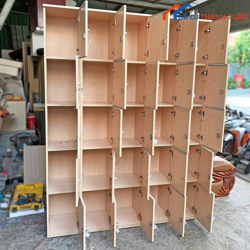 Tủ Locker Để Đồ MDF 3 Hình ảnh tủ locker cũ