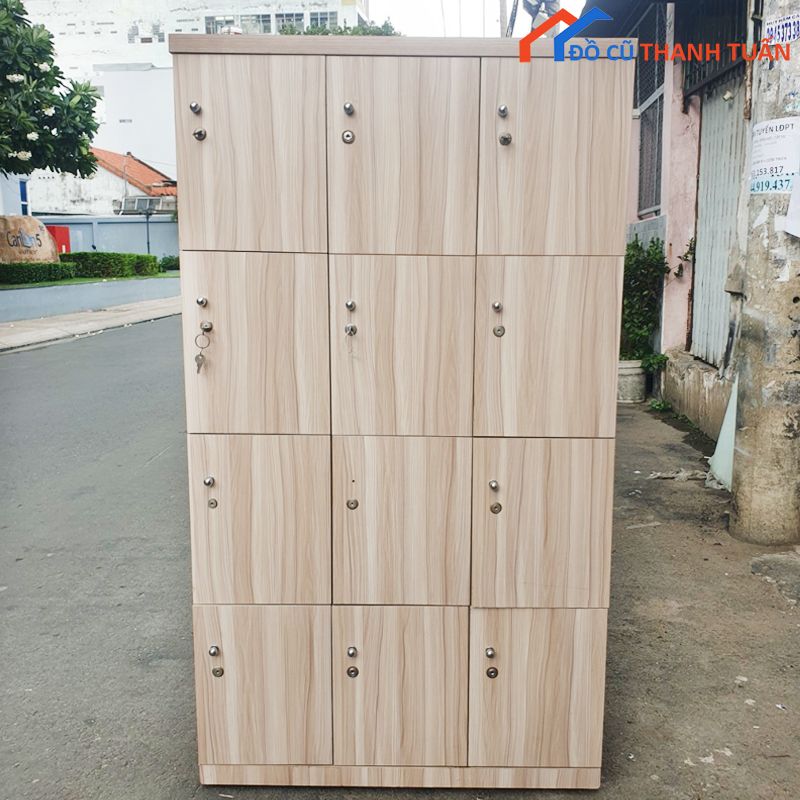 Tủ Locker Gỗ Giá Rẻ 6 Tủ locker cũ