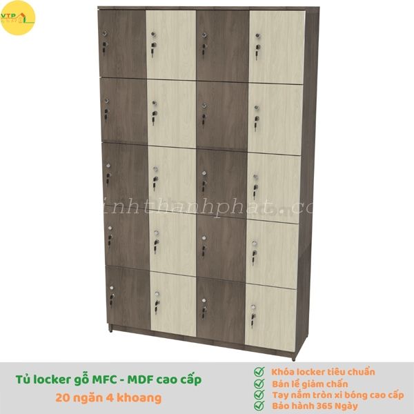 Tủ Locker MFC 7 Tủ locker go 20c4k