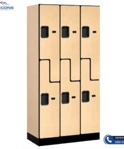 Locker gỗ 6 ngăn