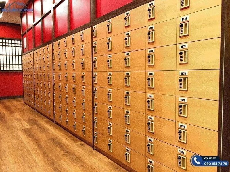 Tủ Locker Gỗ Cho Trường Học 9 Tủ locker gỗ có khoá