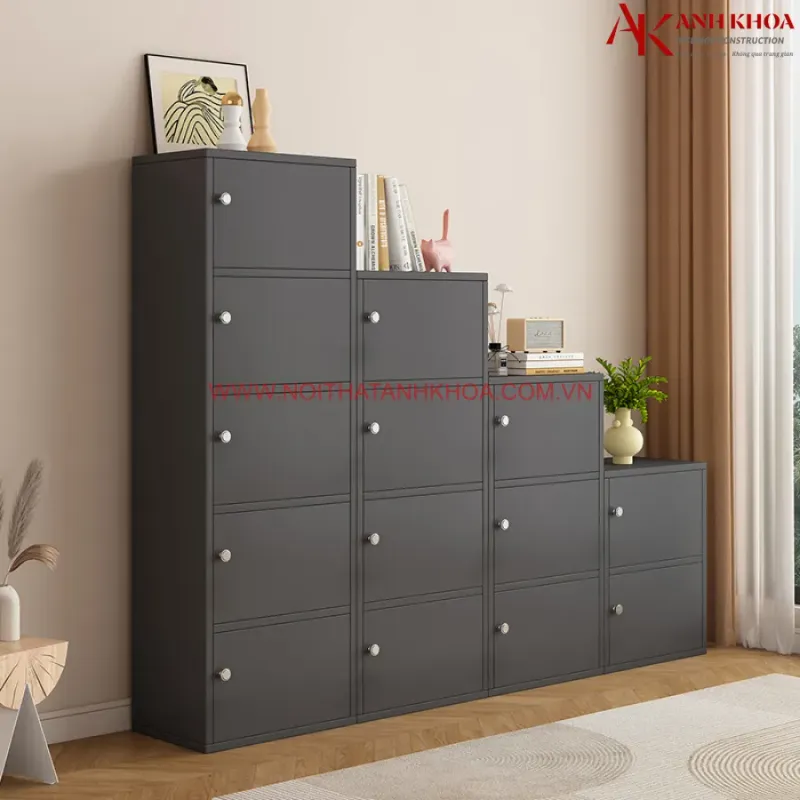 Tủ locker gỗ cho văn phòng đẹp