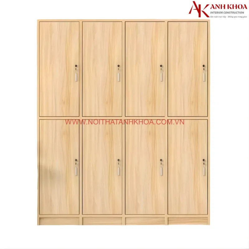 Tủ locker gỗ công nghiệp