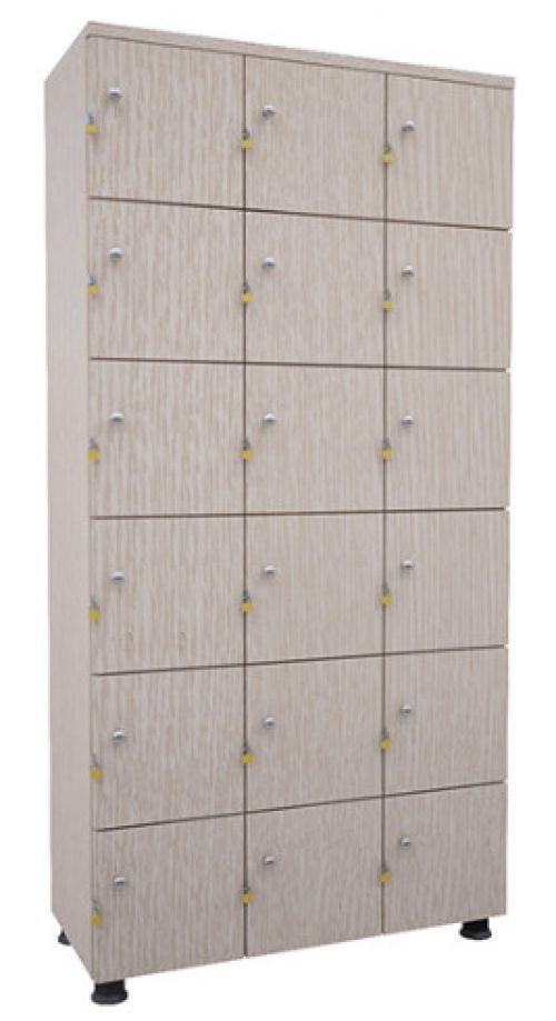 Tủ locker gỗ công nghiệp DLG18-1