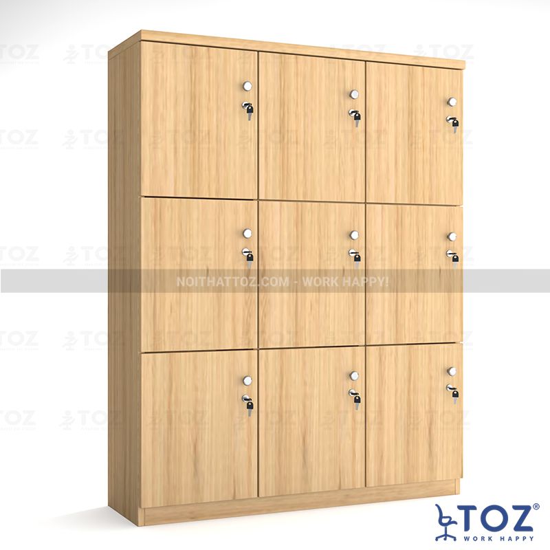 Sản Xuất Tủ Locker Gỗ 1 tu locker go moi5 5