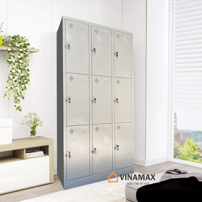 Tủ locker 9 cánh