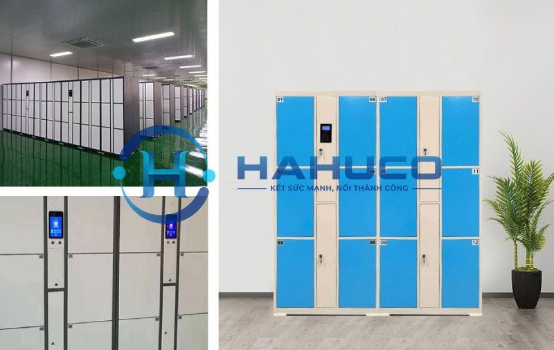 Tủ locker thông minh nhà xưởng