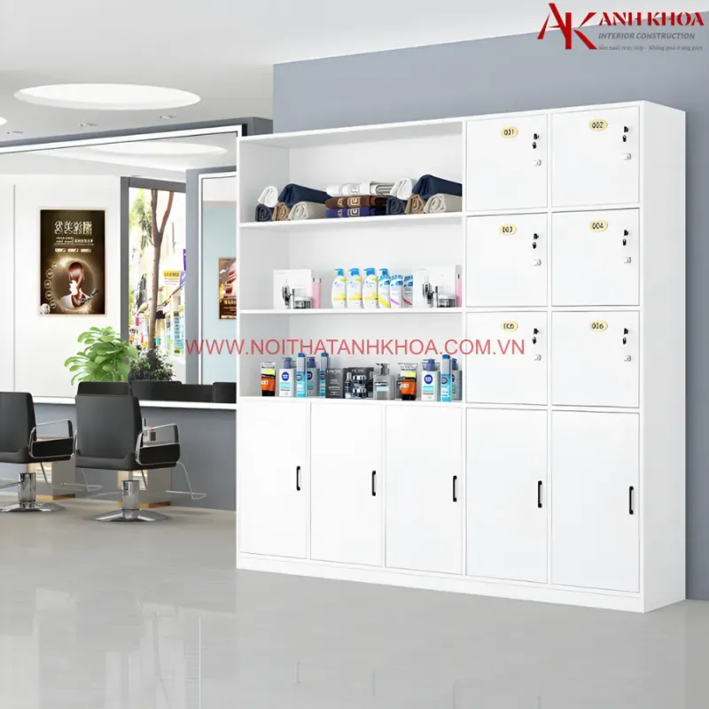 Đóng Tủ Locker Hiện Đại 3 Tủ locker văn phòng