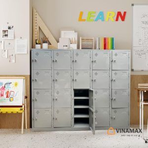 Tủ Locker Để Đồ Công Nhân 7 Tủ sắt để giày dép công nhân
