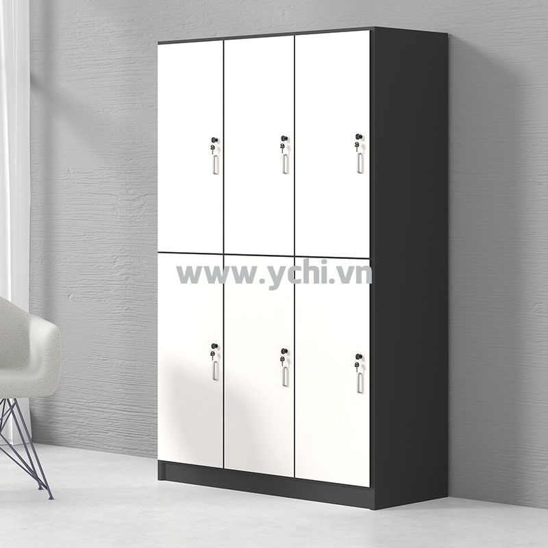 Tủ Locker HDF 10 Tủ locker HDF kết hợp nhiều ngăn tiện dụng