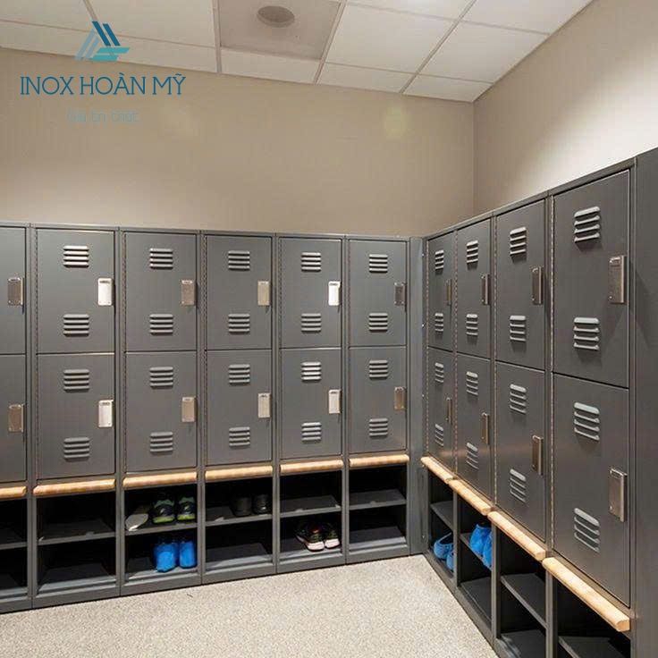 hình ảnh tủ locker thép mạ kẽm